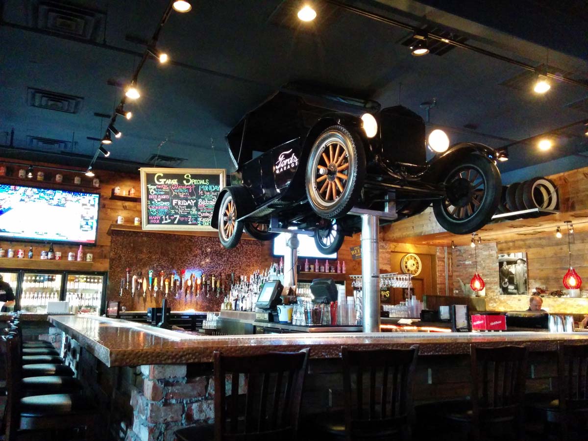 Бар в гараже своими руками